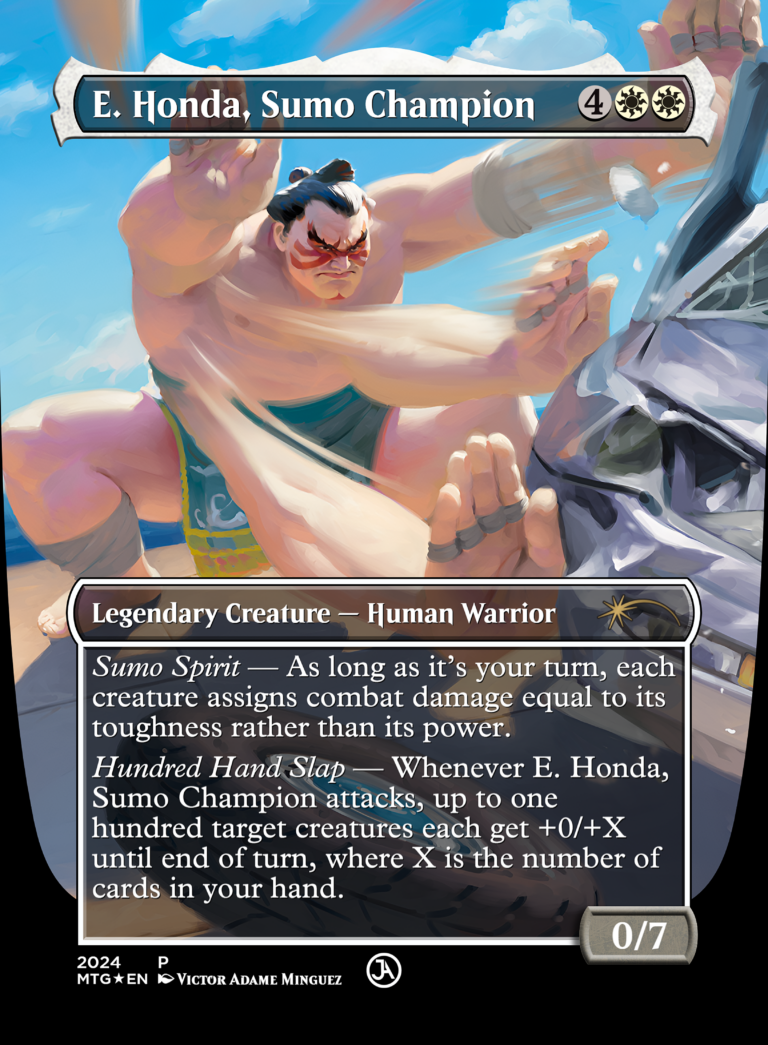 E. Honda, Sumo Champion [Borderless]