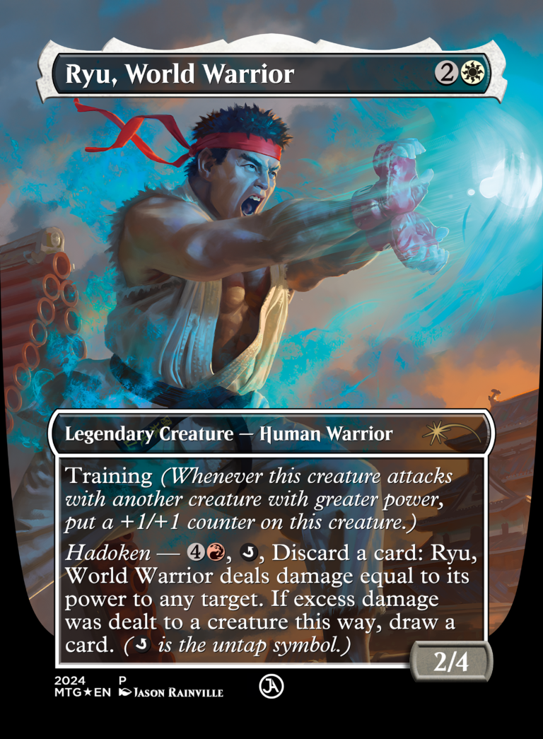 Ryu, World Warrior [Borderless]