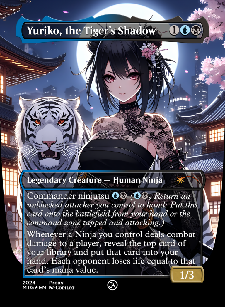 Yuriko, the Tiger’s Shadow [Borderless, Alt, AI]