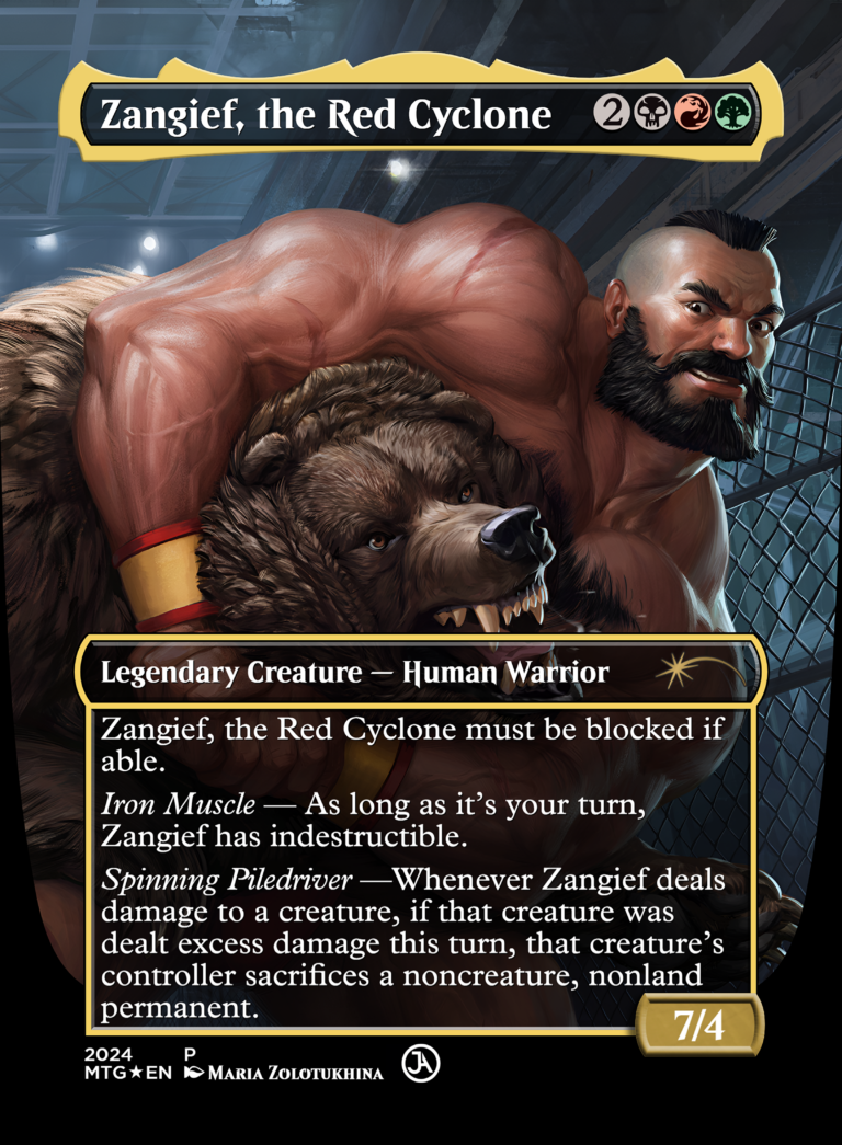 Zangief, the Red Cyclone [Borderless]